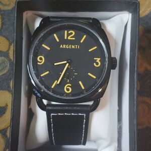 Argenti Da Vinci Men’s Watch Classic Italian Military Style
